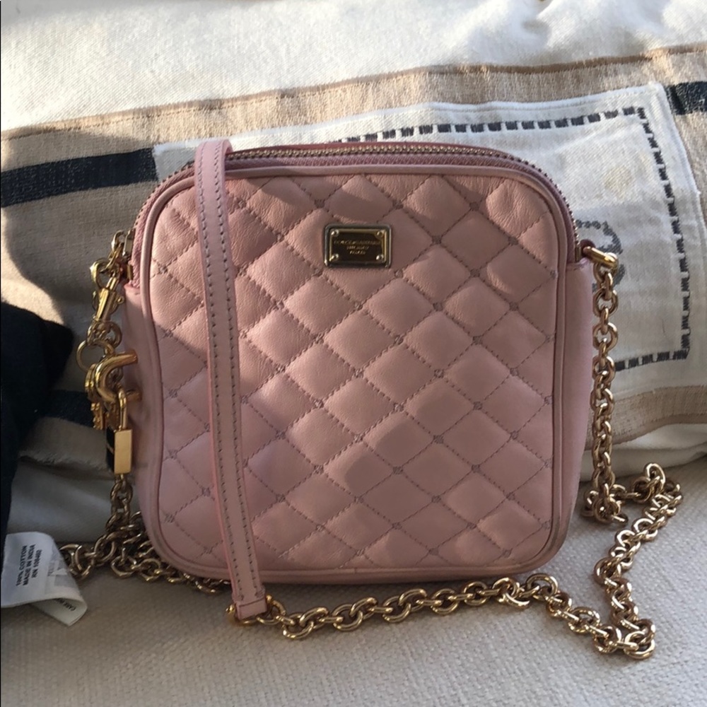 Dolce & Gabbana pink crossbody bag